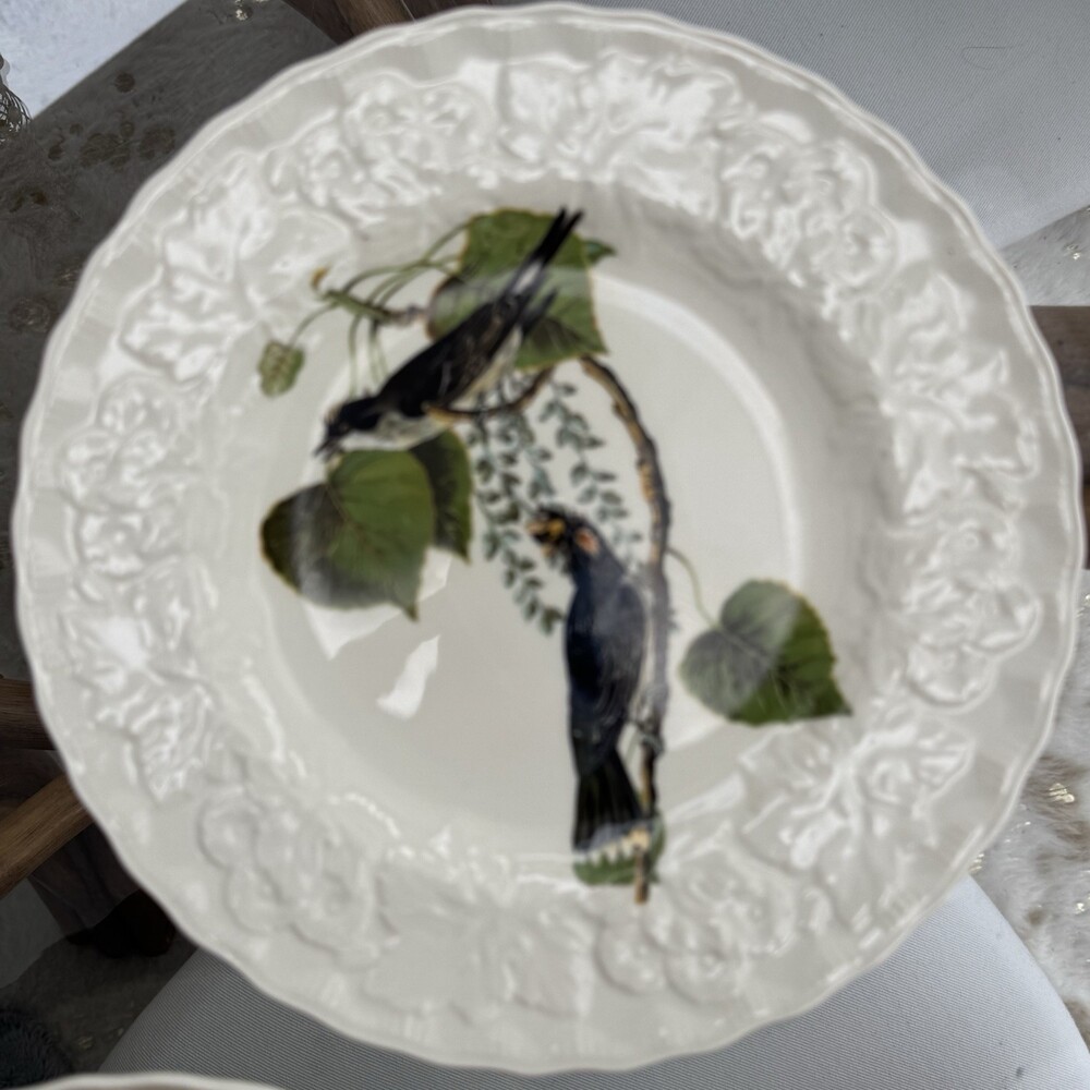 Vintage Alfred Meakin BIRDS OF‎ AMERICA Kingbird  Plate #79 Audobon Society 9”